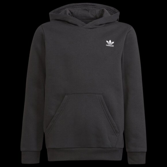 NWT Adidas Originals Adicolor Hoodie Black Junior L - Picture 2 of 13